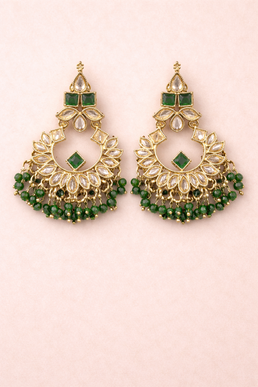 Veda Classic Polki Jhumka